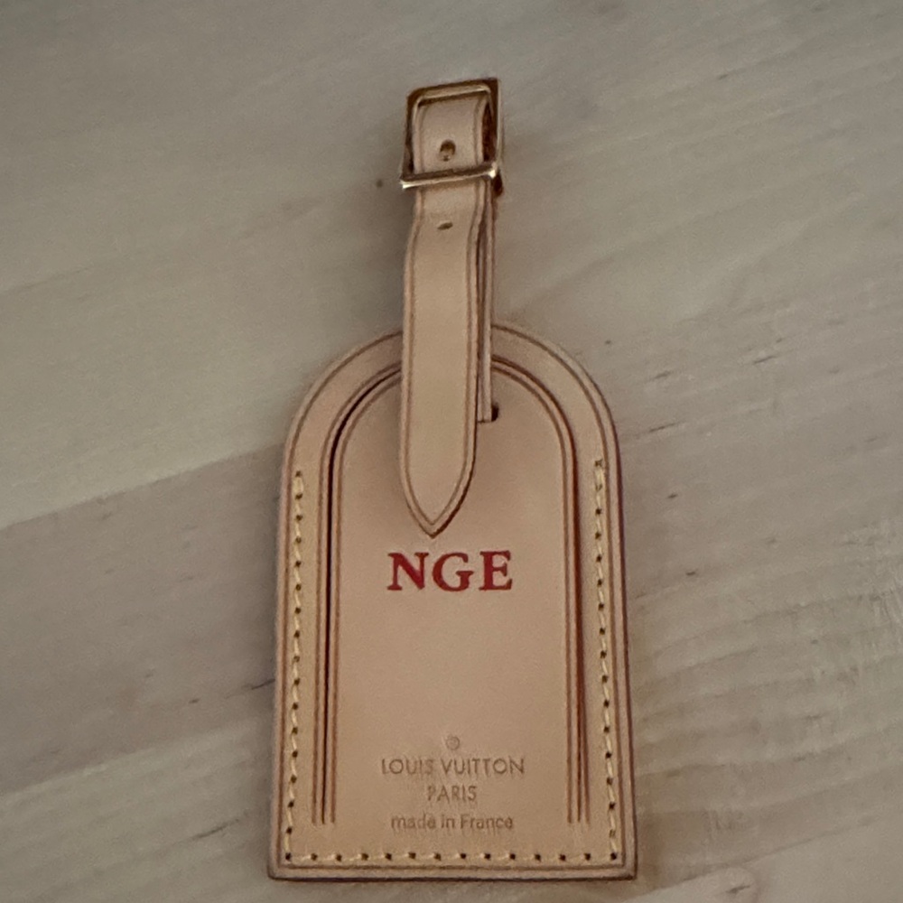Louis Vuitton Small Luggage Tag